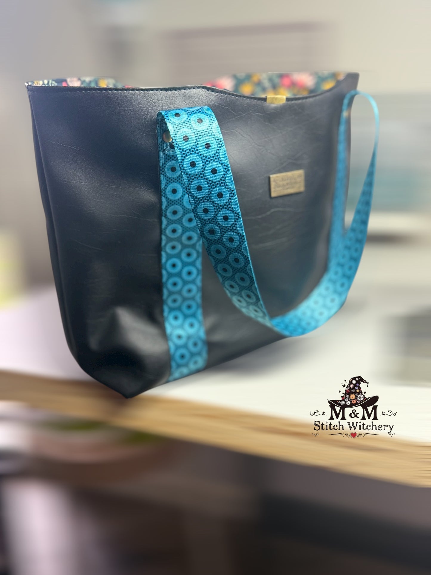 The GQ Tote Bag (Turcoise)