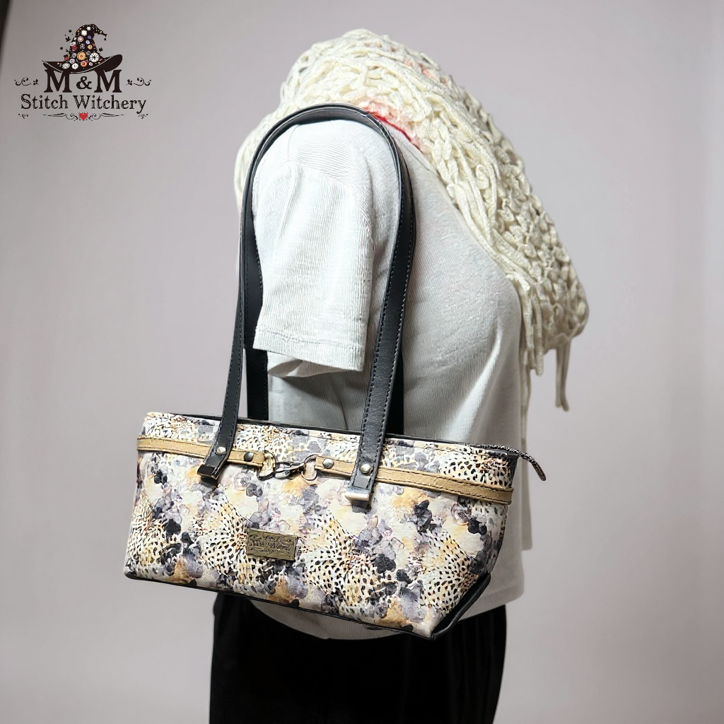 Celeste East West Bag (Leopard print)