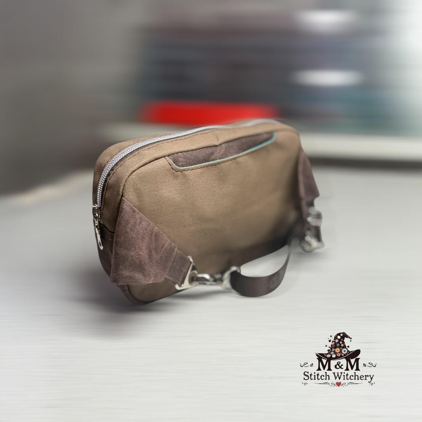 Trio Crossbody Medium (Turqoise)