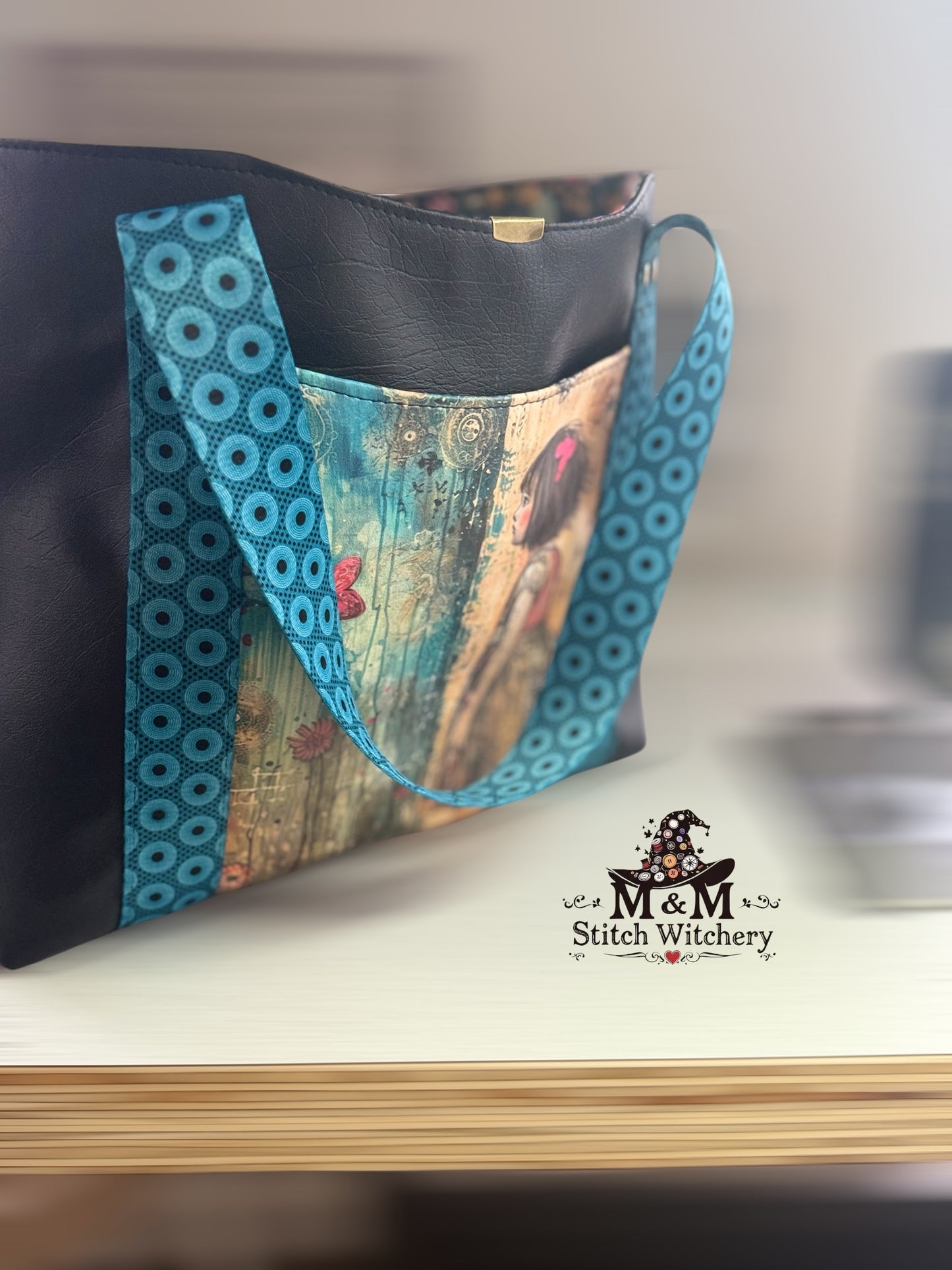 The GQ Tote Bag (Turcoise)